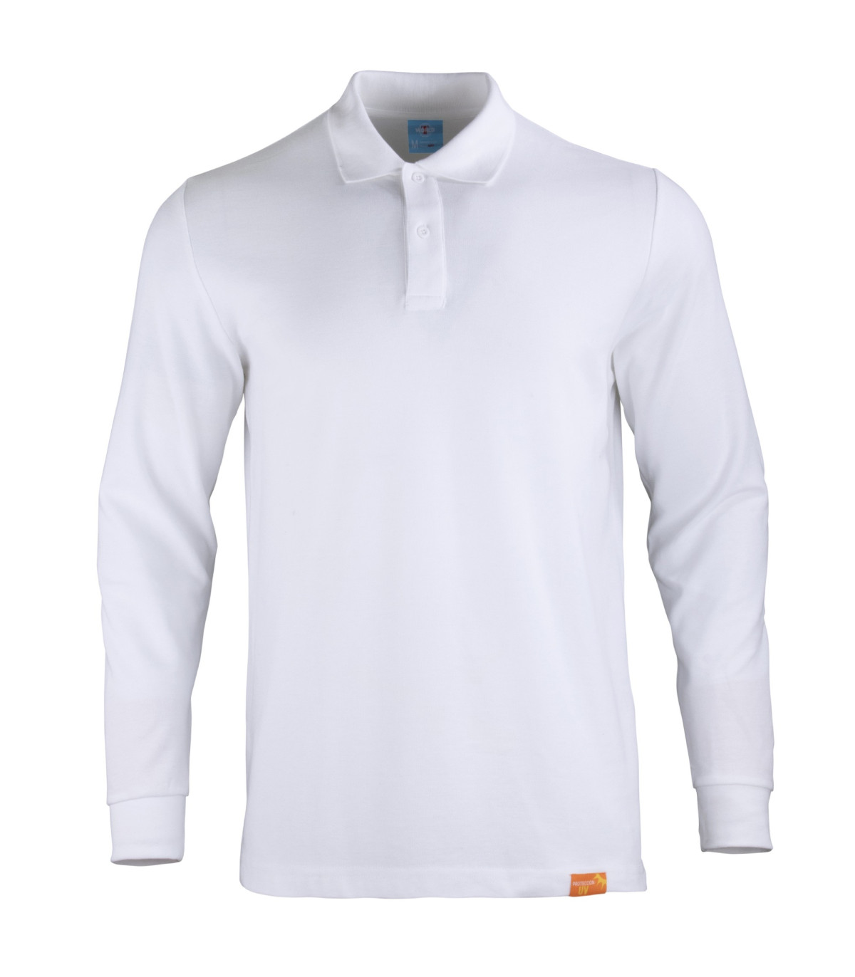 Polera-Pique-M_L-80_20-Blanco-1-1.jpg Polera Pique M_L 80_20 - Imagen 1